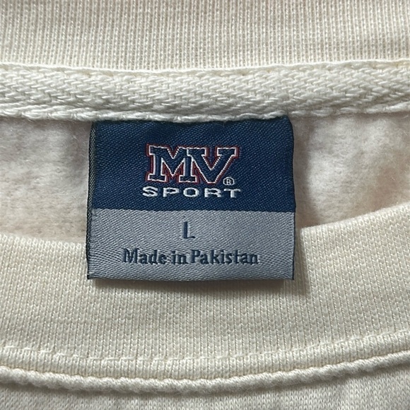 TAMPA Cream Sweatshirt Size L - Picture 4 of 5